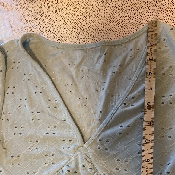 SHEIN Frenchy Butterfly Sleeve V Neck Schiffy Dress size XS NWT - Picture 11 of 13